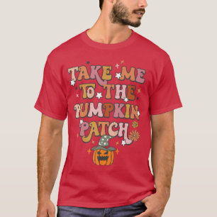 Camiseta Leve-Me À Fazenda De Abóbora Da Casa Olá Queda