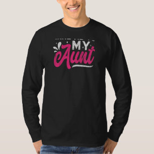 Camiseta Leve-Me À Minha Tia Engraçada Tia Niece Graphic