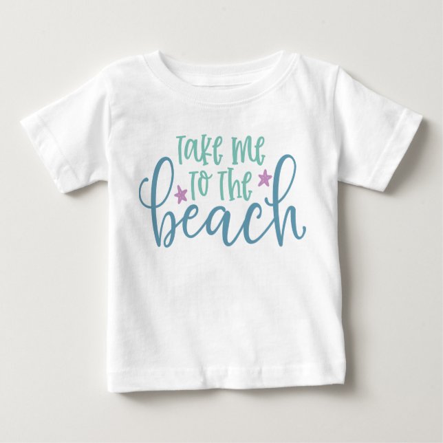 Camiseta Leve-Me À Praia (Frente)