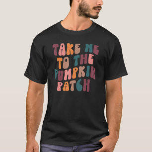 Camiseta Leve-Me Ao Pumpkin Patch Hello Pumpkin Fall Pu