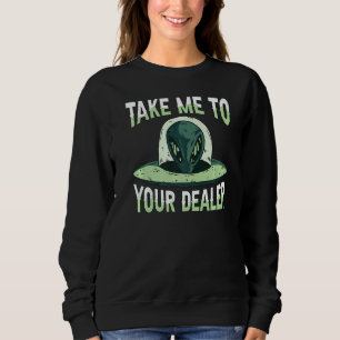 Camiseta Leve-Me Ao Seu Comerciante - Espachante Ufo - Espa
