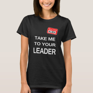 Camiseta Leve-me ao seu líder