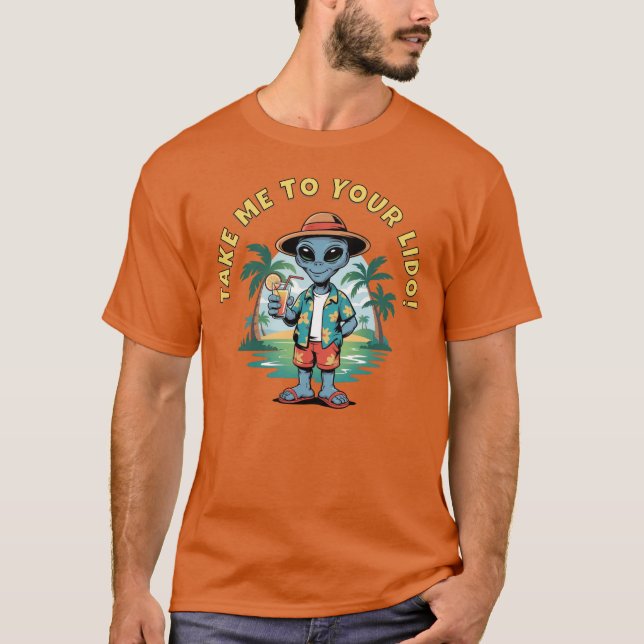 Camiseta Leve-Me Ao Seu Lido (Frente)