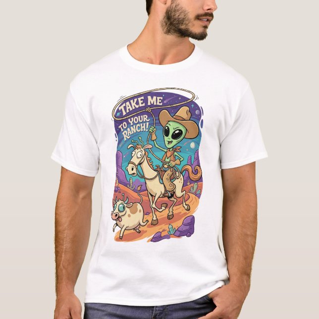 Camiseta Leve-me ao seu Rancho (Frente)