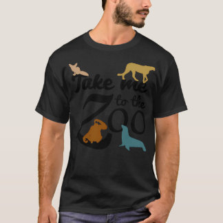 Camiseta Leve-Me Ao Zoológico