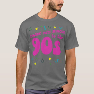 Camiseta Leve-Me De Volta À Nostalgia Dos Anos 90