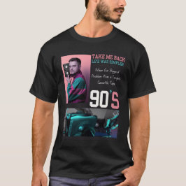 Camiseta Leve-me de Volta aos Anos 90 – Nostalgia 