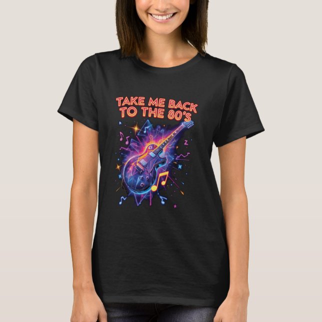 Camiseta Leve-me de Volta para a Diversão Musical com Guita (Frente)