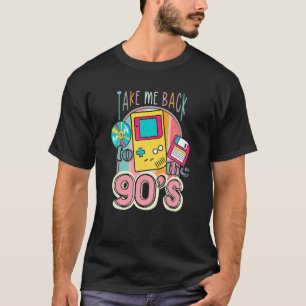Camiseta Leve-Me De Volta Para O Retro De Fita De Casette D