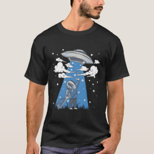 Camiseta Leve-me para casa Astronauta Alienígena Ufo