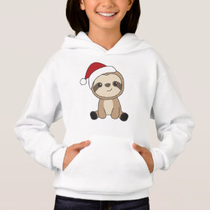 Camiseta Leve Natal Neve Animais de inverno Lútero Hoodie