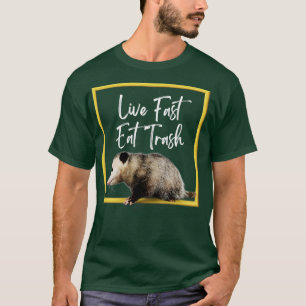 Camiseta Leve o lixo rápido vivo1