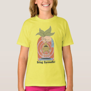 Camiseta "Leve Protetores de Ouvido!" Gráfico do Mandrake G
