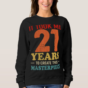 Camiseta Levei 21 Anos Para Criar Esta Masterícula 21t