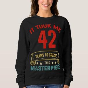 Camiseta Levei 42 Anos Para Criar Esta Masterícula 42t