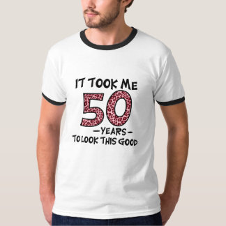 Camiseta Levei 50 anos para ficar assim