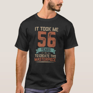 Camiseta Levei 56 anos de obras-primas 56º aniversário 56 Y