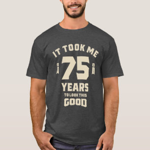 Camiseta Levei 75 Anos - 75 Anos Aniversário