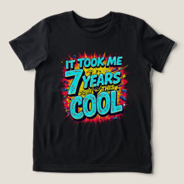 Camiseta Levei 7 anos para ser tão Legal - aniversário 7