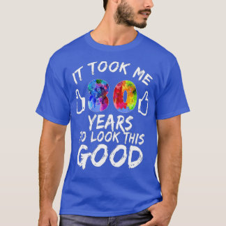 Camiseta Levei 80 Anos Para Ver Este Bom Aniversário Da 80