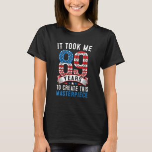 Camiseta Levei 89 Anos Para Criar Esta Matriz 89t