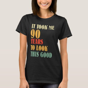 Camiseta Levei 90 Anos A Ver Este Bom 90 Vintage