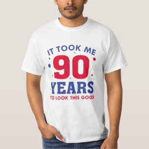 Camiseta Levei 90 Anos Para Parecer Bem