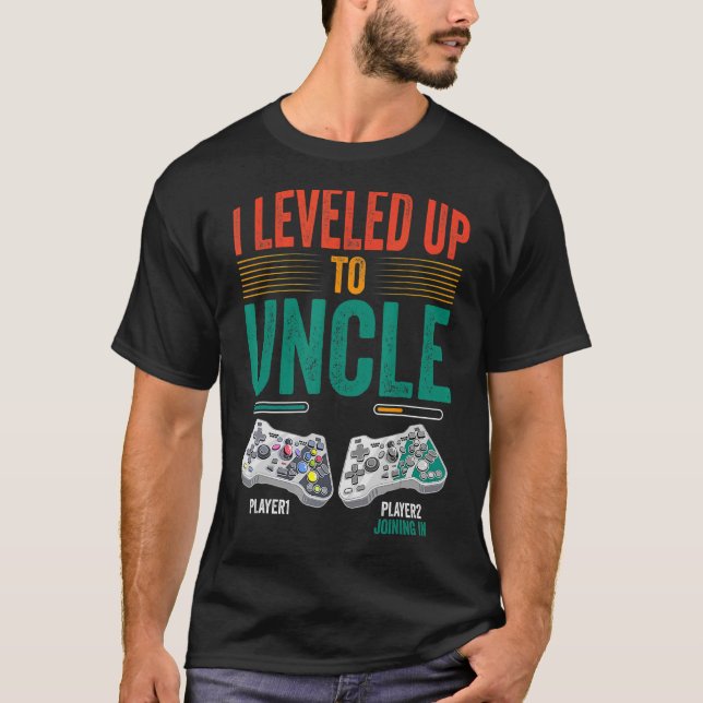Camiseta Levei Até O Tio 2023, O Novo Tio Gamer Promote (Frente)