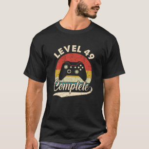 Camiseta Level 49 Complete - 49Th Wedding Aniversary For He