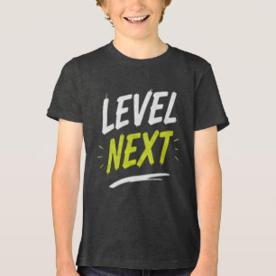 Camiseta Level Next Gaming para Crianças e Adolesc