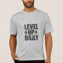 Camiseta LEVEL UP DAILY Design 06
