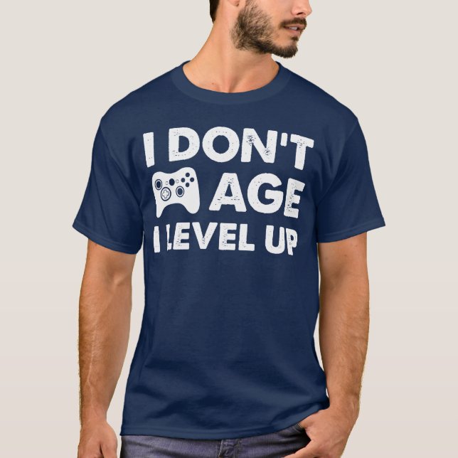Camiseta Level Up Video Game Player Gamers Gaming Gifts fam (Frente)