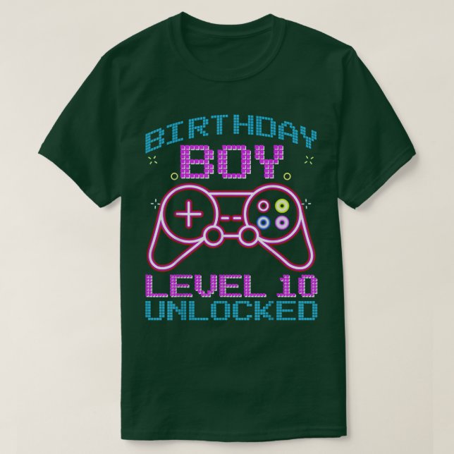 Camiseta Levels 10  (Frente do Design)