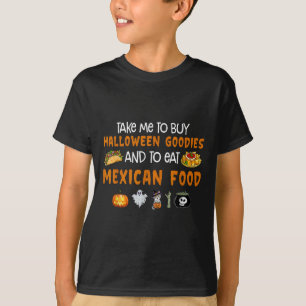 Camiseta Levem-Me A Comprar De Gaiústias De Halloween E A C