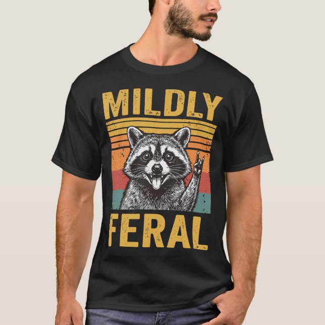 Camiseta Levemente Feral (Frente)