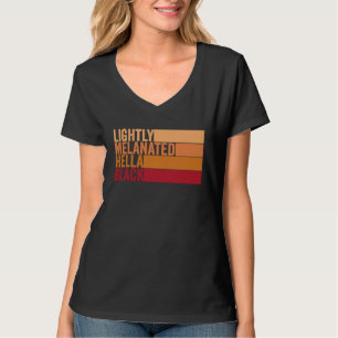 Camiseta Levemente Melanizado Hella Preto Groovy História N