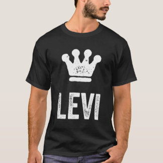 Camiseta Levi O Nome Da Coroa Do Rei Chamado Levi