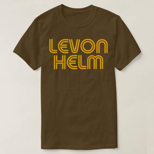 Camiseta Levon Helm Dirt Tribute (Frente do Design)