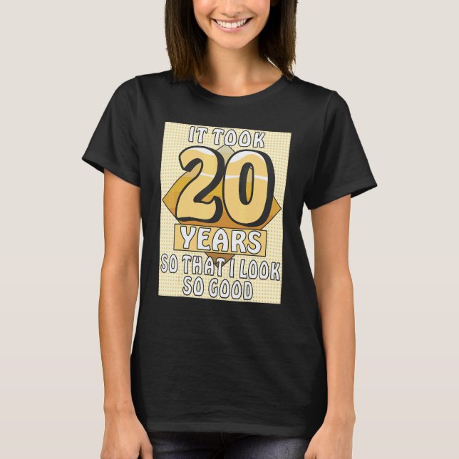 Camiseta Levou 20 anos de celebração 20 B (Frente)