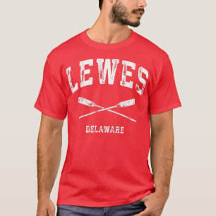Camiseta Lewes Delaware Vintage Oars Náuticos Cruzados