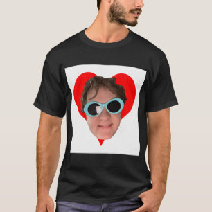 Camiseta Lewis Capaldi Heart & Sunglass Classic T-Sh