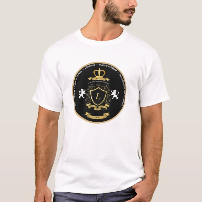 Camiseta Lewis Crest Masculina (Frente)