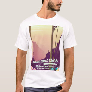 Camiseta Lewis e Clark National e State Park poster