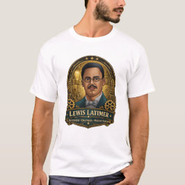 Camiseta Lewis Latimer – Inovador Elétrico