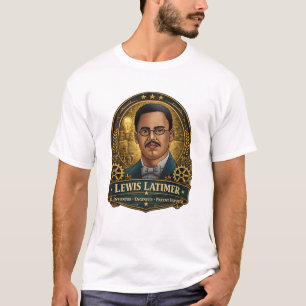 Camiseta Lewis Latimer – Inovador Elétrico