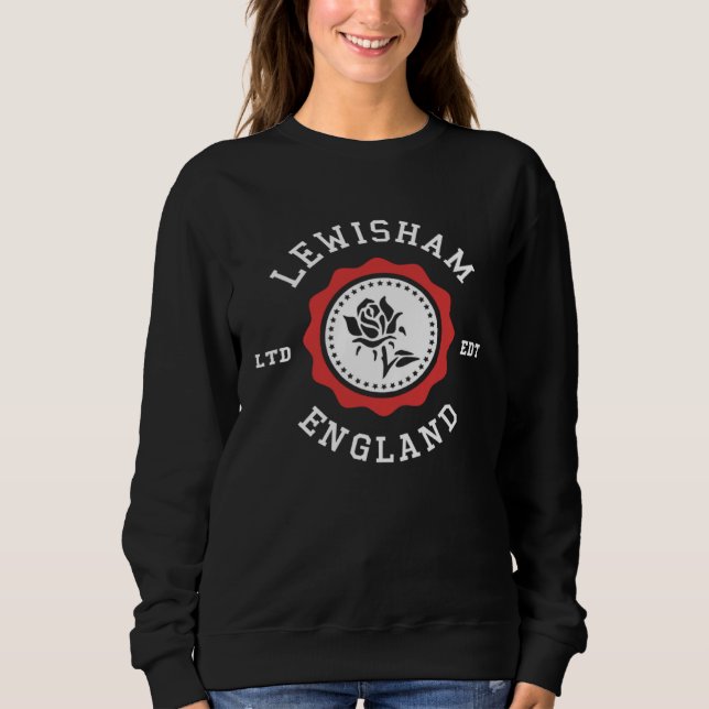 Camiseta LEWISHAM England Rose Badge (Frente)