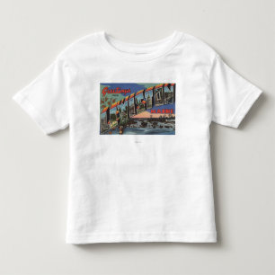 Camiseta Lewiston, Maine (cena do rio)