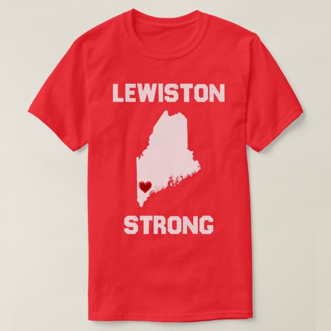 Camiseta Lewiston Strong TShirt 3 (Frente do Design)