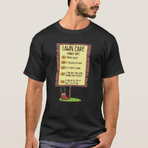 Camiseta Lewn Mower - Lawn Care Hhour Rate