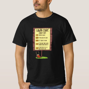 Camiseta Lewn Mower - Lawn Care Hhour Rate